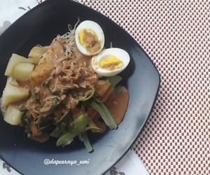 Resep mudah Pecel Sayur Lengkap Praktis Enak