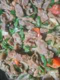 Daging sapi saos tiram