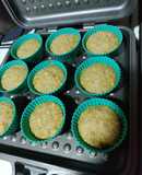 Muffins de avena y naranja