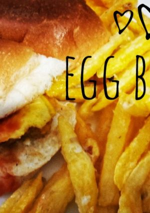 A picture of Egg burger.