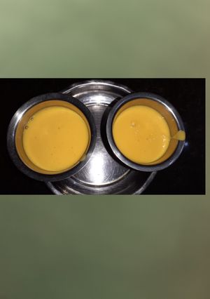 A picture of Mango milkshake.