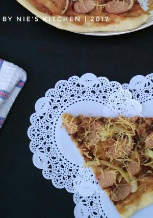 Foto resep Thin Crust Barbecue Pizza