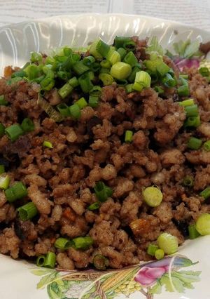 รูปของ หมูสับผัดหนำเลี๊ยบ