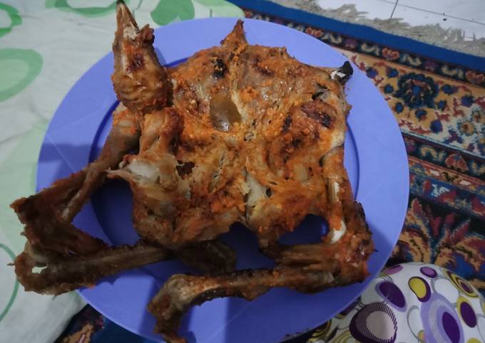 Ayam Kampung Panggang Bumbu Simpel