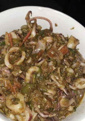 Foto resep Cumi Sambal Ijo (Sambal Padang)