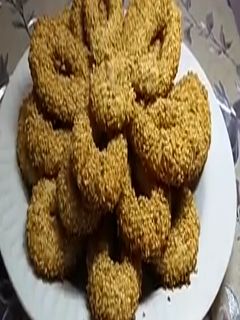 صورة لوصفة كعك السمسم