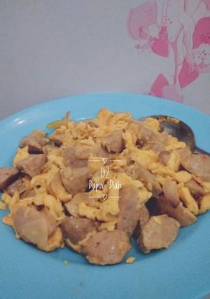 Foto resep Orak Arik Telur Bakso
