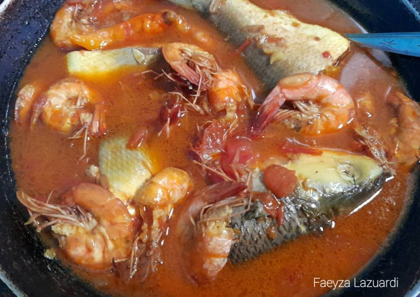 Pindang Bandeng dan Udang (Palumara)
