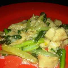 Tumis sawi otak ikan রেসিপির প্রধান ছবি