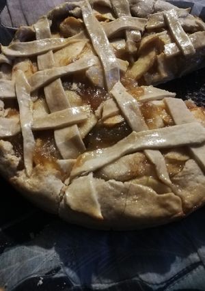 Una foto de Kuchen de manzanas de Denisse