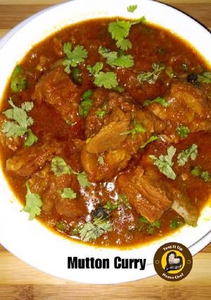A picture of Basic Mutton Curry.