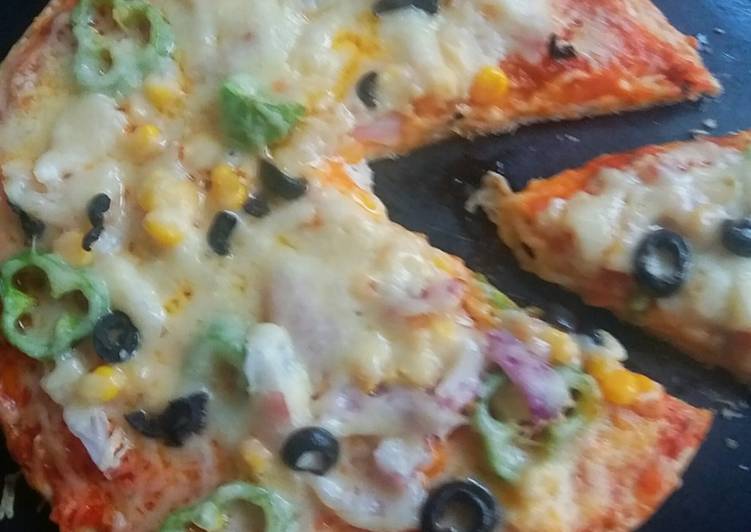 Step-by-Step Guide to Make Quick Yeast Free vegan pizza