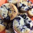 Áfonyás muffin
