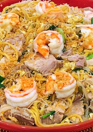 A picture of Singapore Hokkien Mee.