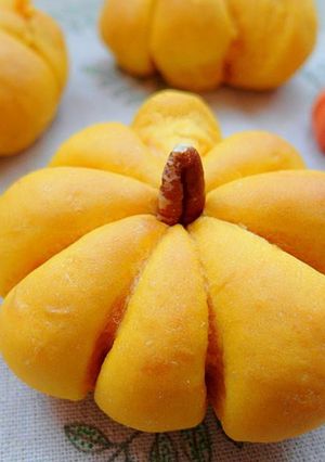 ♡萬聖節♡100%南瓜麵包 的食譜成品照片