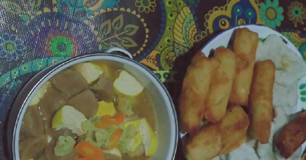 Capcay menu buka puasa simpel pisan... 😆😆😆