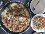 صينية بطاطا بدجاج