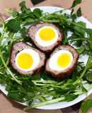 Thịt tôm bọc trứng