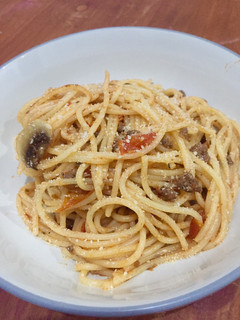 Foto resep Spaghetti Bolognese Daging Jamur