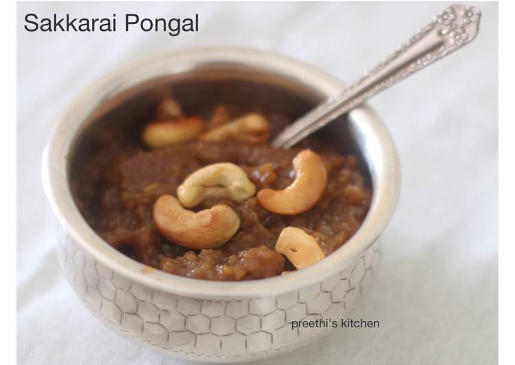Recipe of Award-winning Sakkarai Pongal (sweet)
