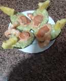 Aguacates rellenos de Marisco