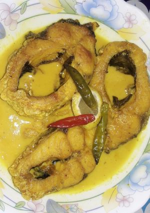 কাতলা মাছের লেবুর টক (katla macher lebur tok recipe in Bengali) রেসিপির প্রধান ছবি