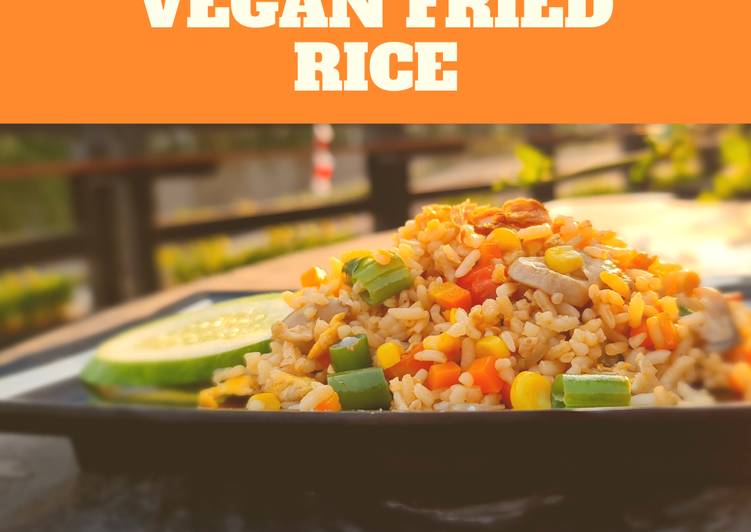 Resep Vegan Fried Rice, Enak