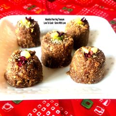 A picture of Adadiya - (Adadiya Pak) Traditional Kutchi Gujarati Winter Delicacy.