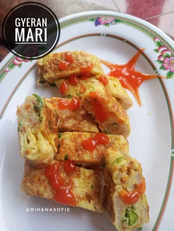 Cara Gampang Membikin Resep Gyeran Mari (Telur Gulung Korea) yang Lezat Anti Ribet, Mantap