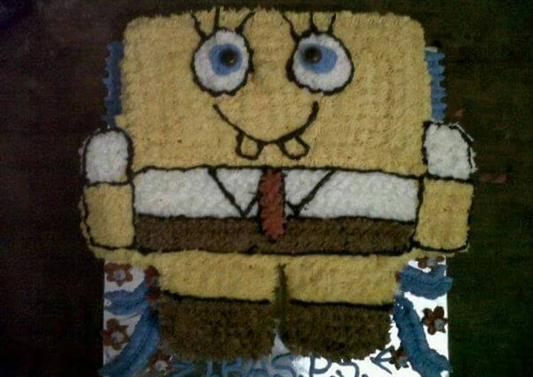 Resep: Spongebob cake yang Lezat