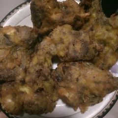 A picture of Fried mutton chops.