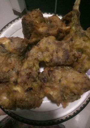 A picture of Fried mutton chops.