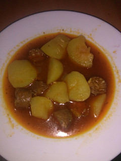 Una foto de Patatas a la riojana