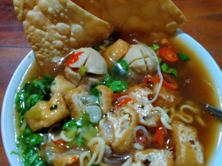 Cara Gampang Membikin Resep Bakso kuah ala aku yang Lezat Anti Ribet, Mantap Sekali