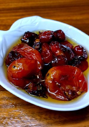 Una foto de Confit de tomate