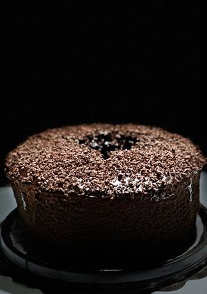 Foto resep Triple choco chiffon cake