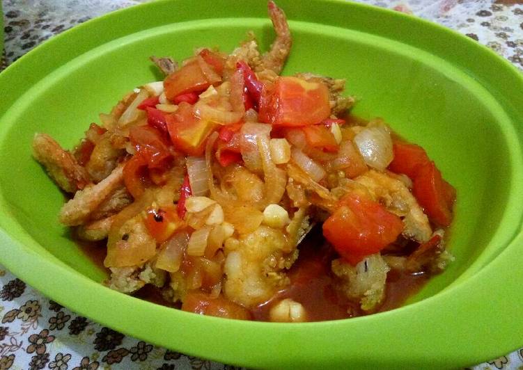 Resep Udang Crispy Saus Asam Manis yang Lezat