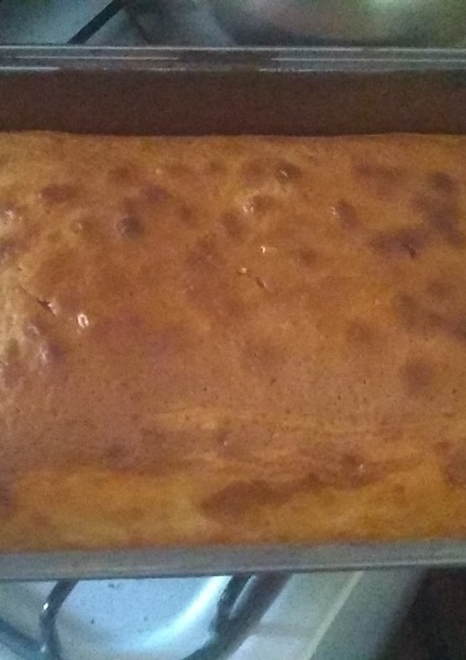 Una foto de Bizcochuelo Marmolado 🍰🍫