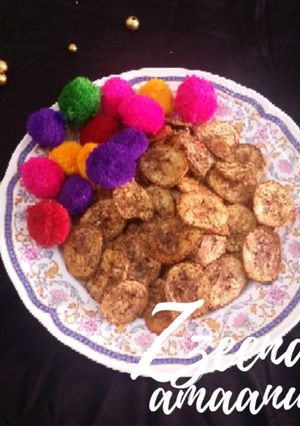 A picture of Masala Banana Chips.
