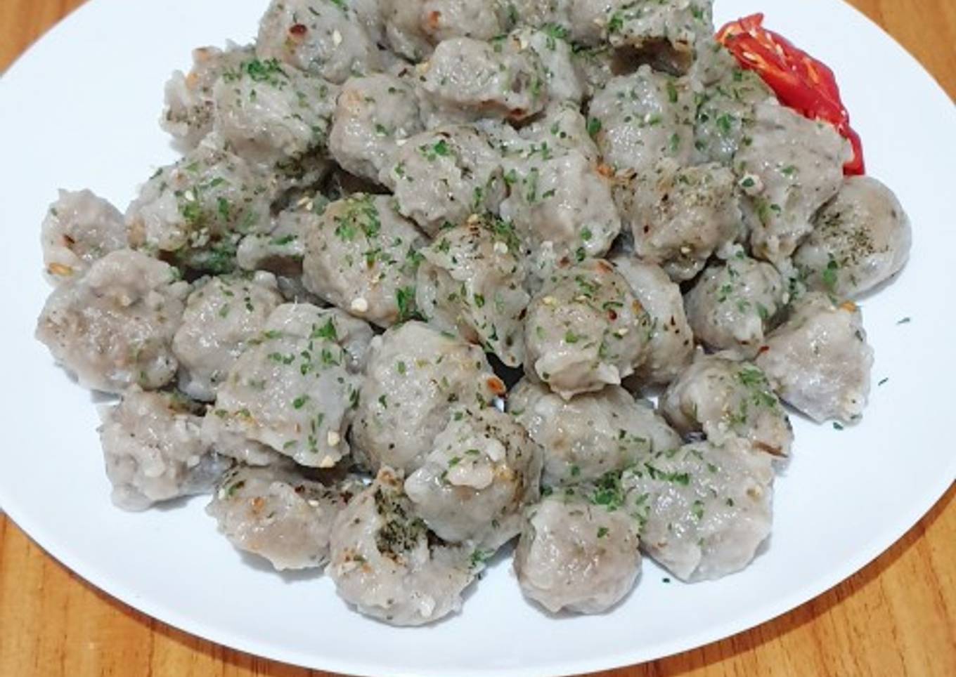 Cilok Daging Sapi enak tanpa sambal