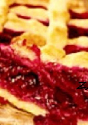 Фото Вишнёвый пай (открытый пирог) из песочного теста, пропитанное ароматным соком вишни!!!(американская кухня).