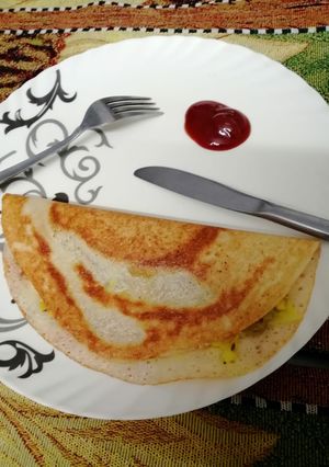 A picture of Masala Dosa.
