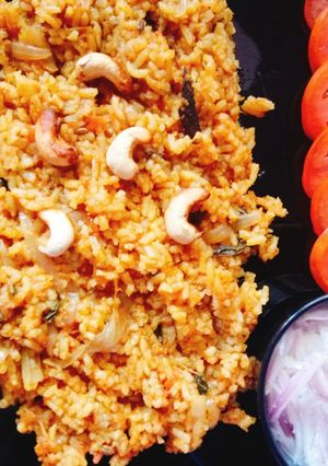 தக்காளி 🍅 சாதம் செய்முறை முக்கிய புகைப்படம்