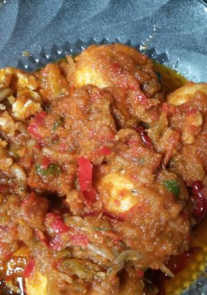 Foto resep Telor balado ala titin 😉