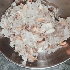 A picture of Panjiri burfi.