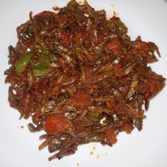 A picture of Fried Omena.