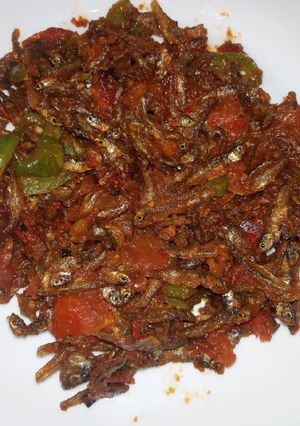 A picture of Fried Omena.