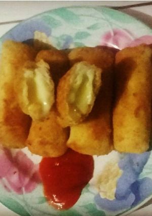 Foto resep Roti Goreng Keju Lumer (Isi keju Mozarela)