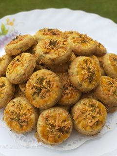 Foto resep Garlic Cheese Cookies