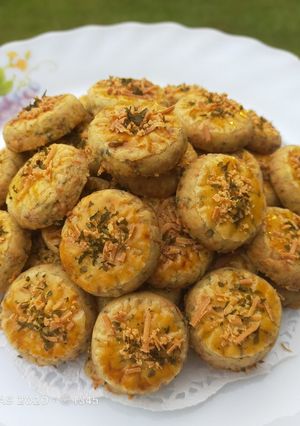Foto resep Garlic Cheese Cookies